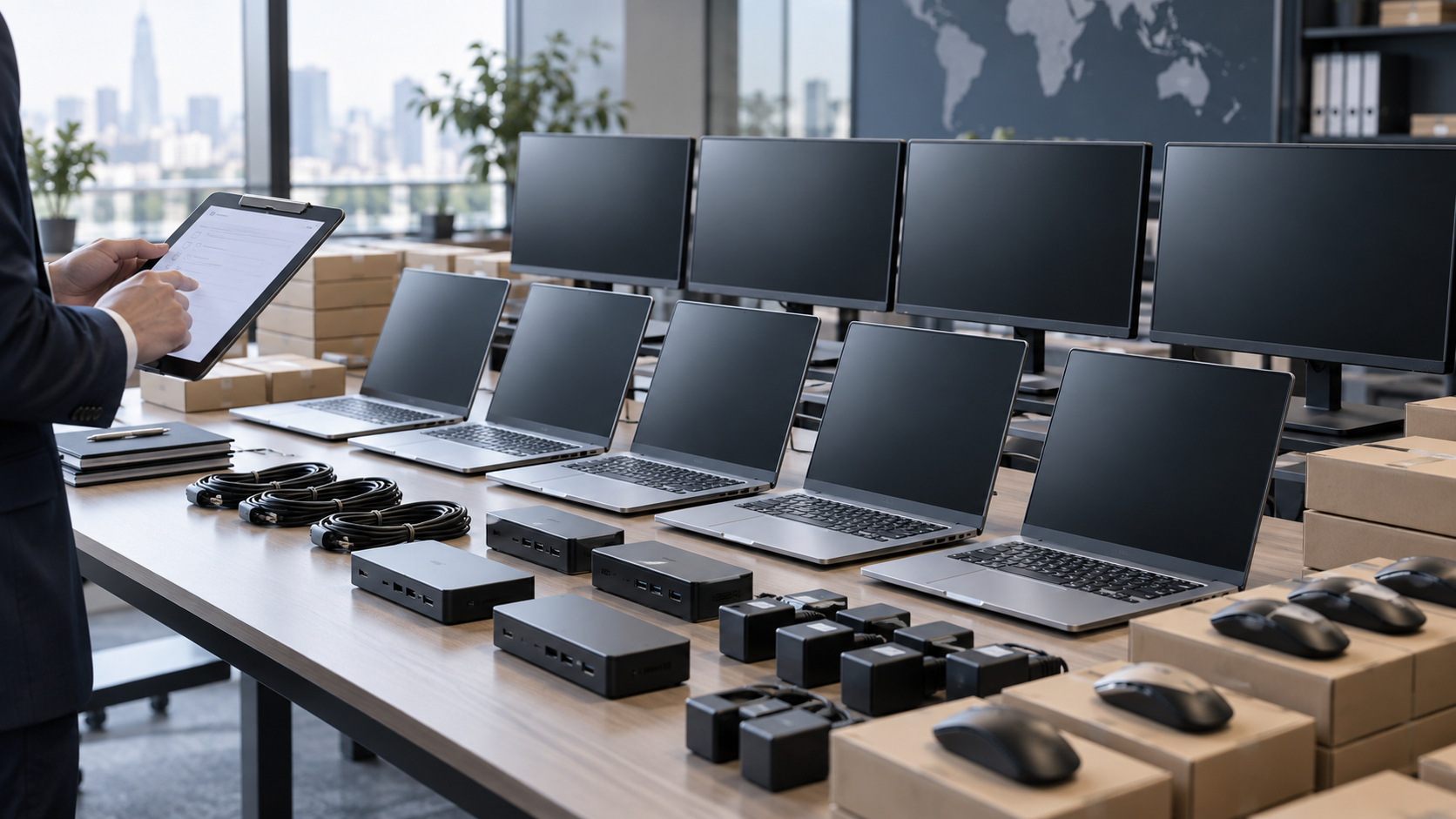 企業設備採購與批量部署